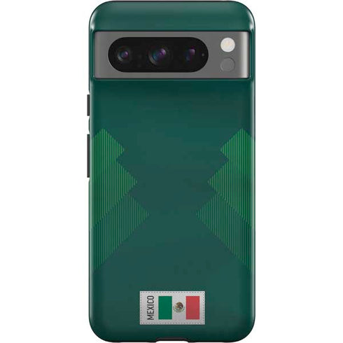Mexico Soccer Flag Google Pixel 8 Pro Impact Case